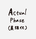 Actual Phase�i����̐����j
