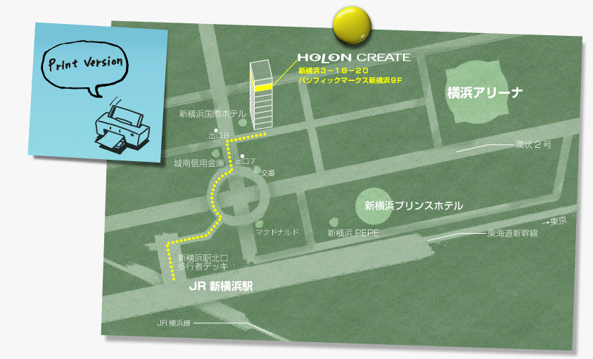 �z�����N���G�C�g�ւ̒n�}